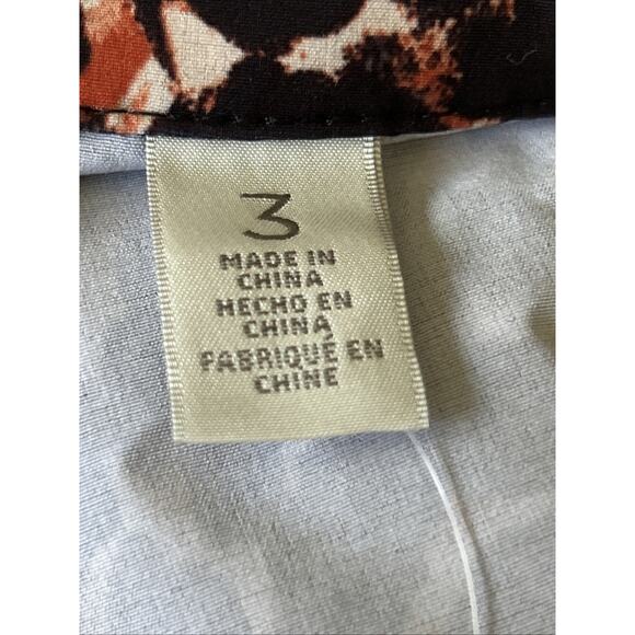 CHICO'S Zenergy Leopard Animal Print Jacket Plus Size 3 Full Zip NWT - Picture 7 of 9